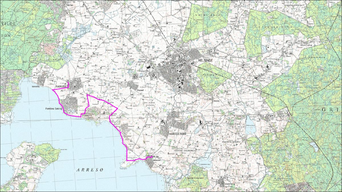 Kort etape Annisse - Ramløse