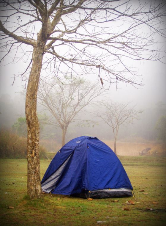 overnatning i telt